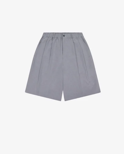 YouKnow Nothing Pleated Shorts | Slate