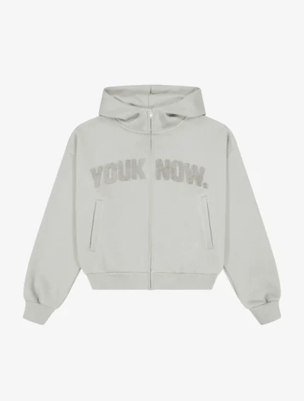 Chenille Zip Up 2.0 | Mirage Grey