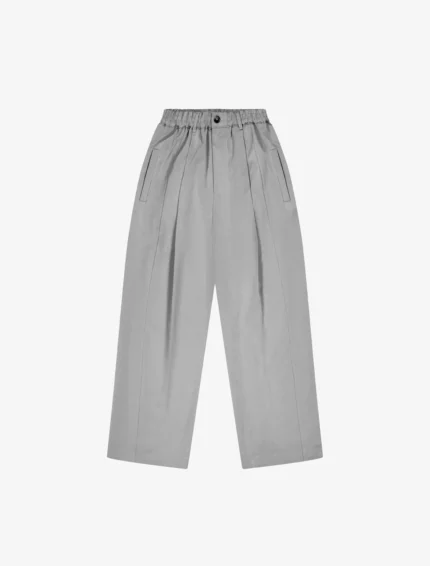 YouKnow Nothing Draped Pleated Pants | Charcoal