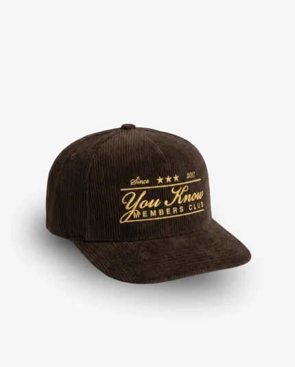 YouKnow YK Cord Cap | Brown
