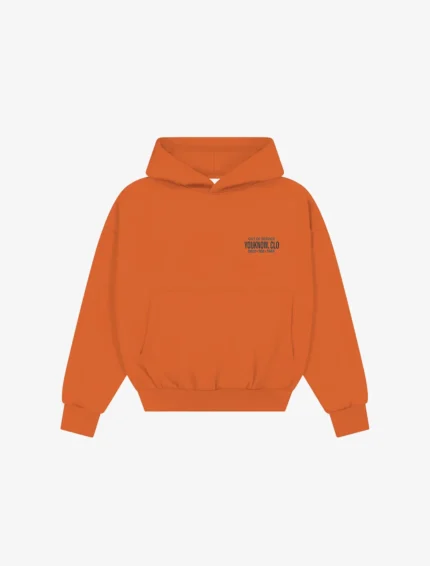 Out Of Service Box Hoodie | Orange
