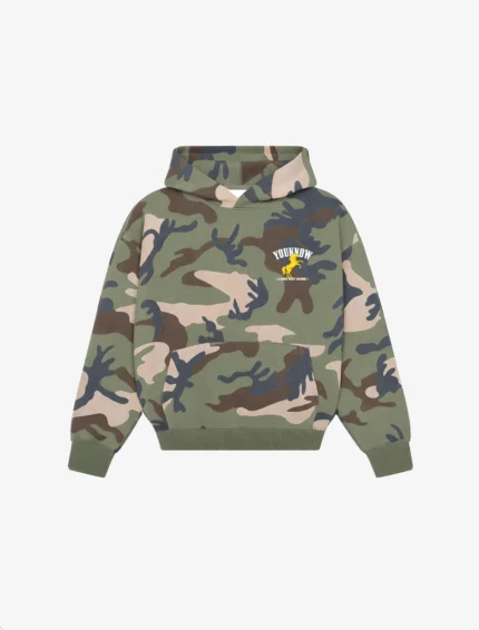 Stallion Box Vintage Hoodie | Camo