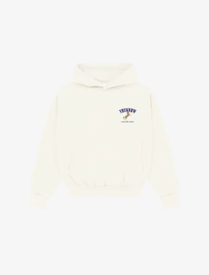 Stallion Box Vintage Hoodie | White