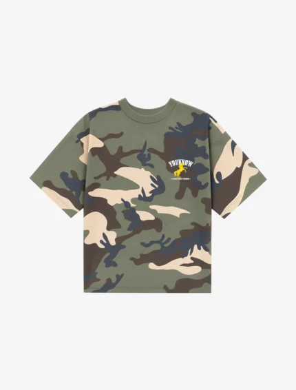 Stallion Box Vintage Tee | Camo